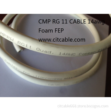 Foam FEP Rg 11 Cable for CMP